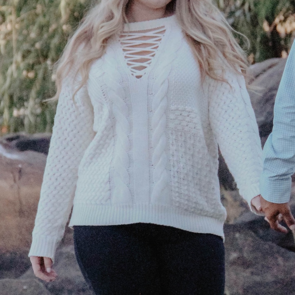 Idyllwind ivory sweater